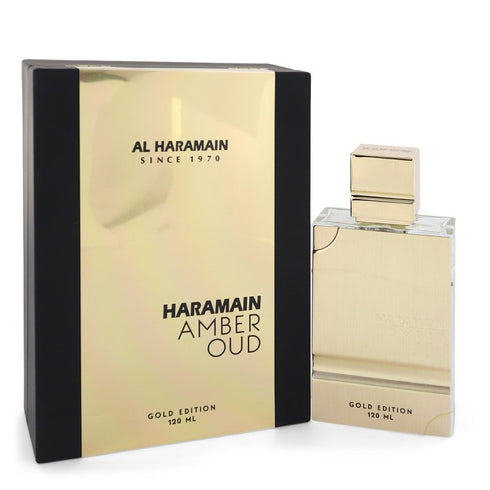 Al Haramain Amber Oud Gold Edition by Al Haramain Eau De Parfum Spray (Unisex) 2 oz for Women